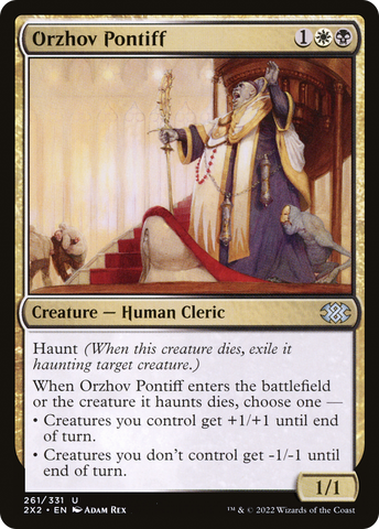 {C} Orzhov Pontiff [Double Masters 2022][2X2 261]
