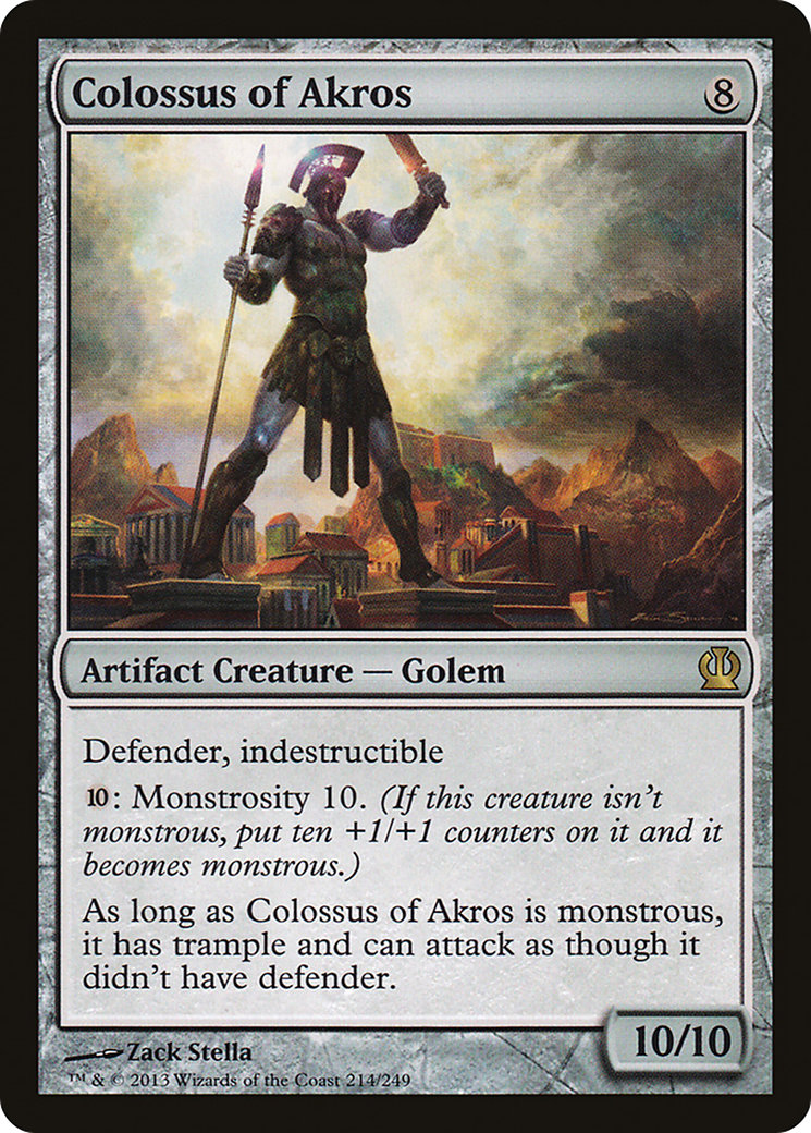 {R} Colossus of Akros [Theros][THS 214] - Misty Mountain Games