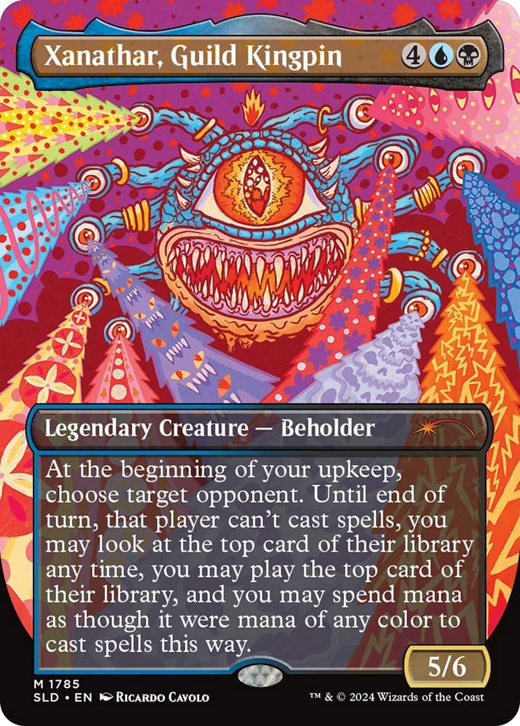 Xanathar, Guild Kingpin [SLD-1785]  (Borderless) Foil