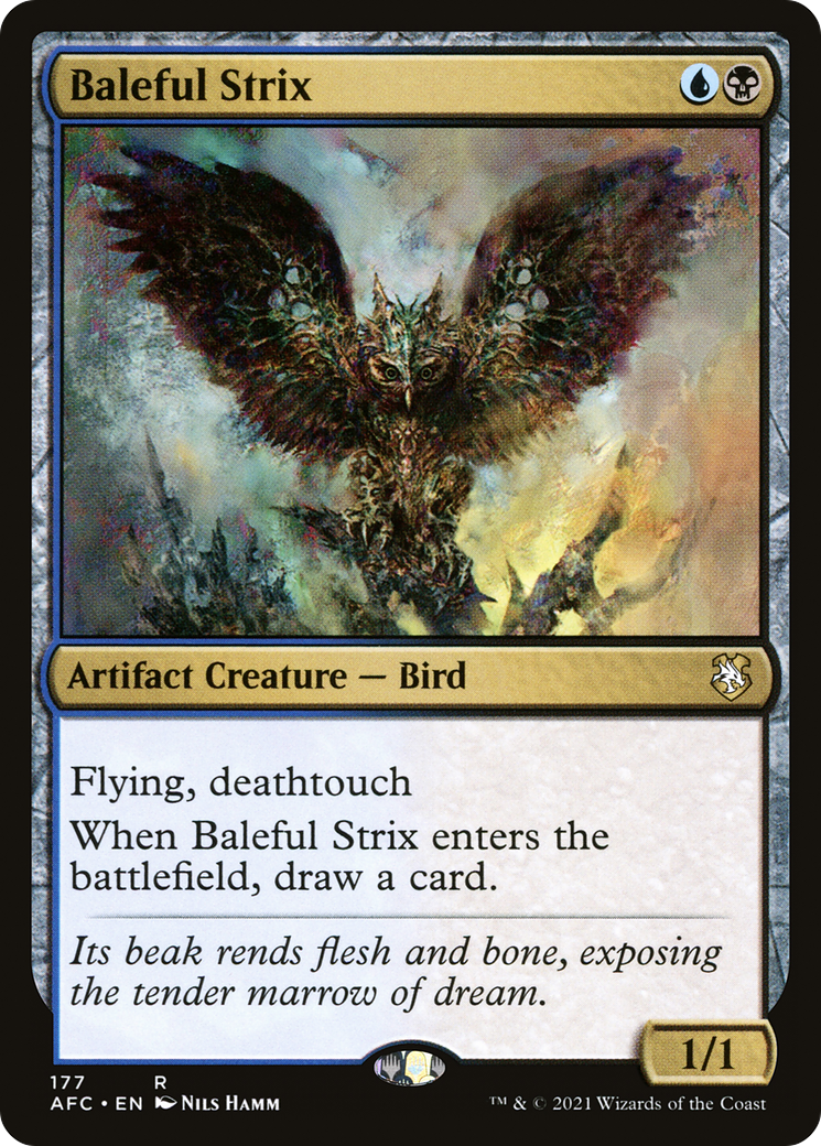 {R} Baleful Strix [Dungeons & Dragons: Adventures in the Forgotten Realms Commander][AFC 177]