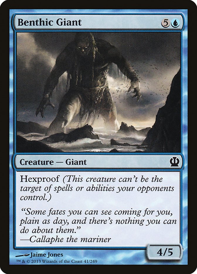 {C} Benthic Giant [Theros][THS 041]