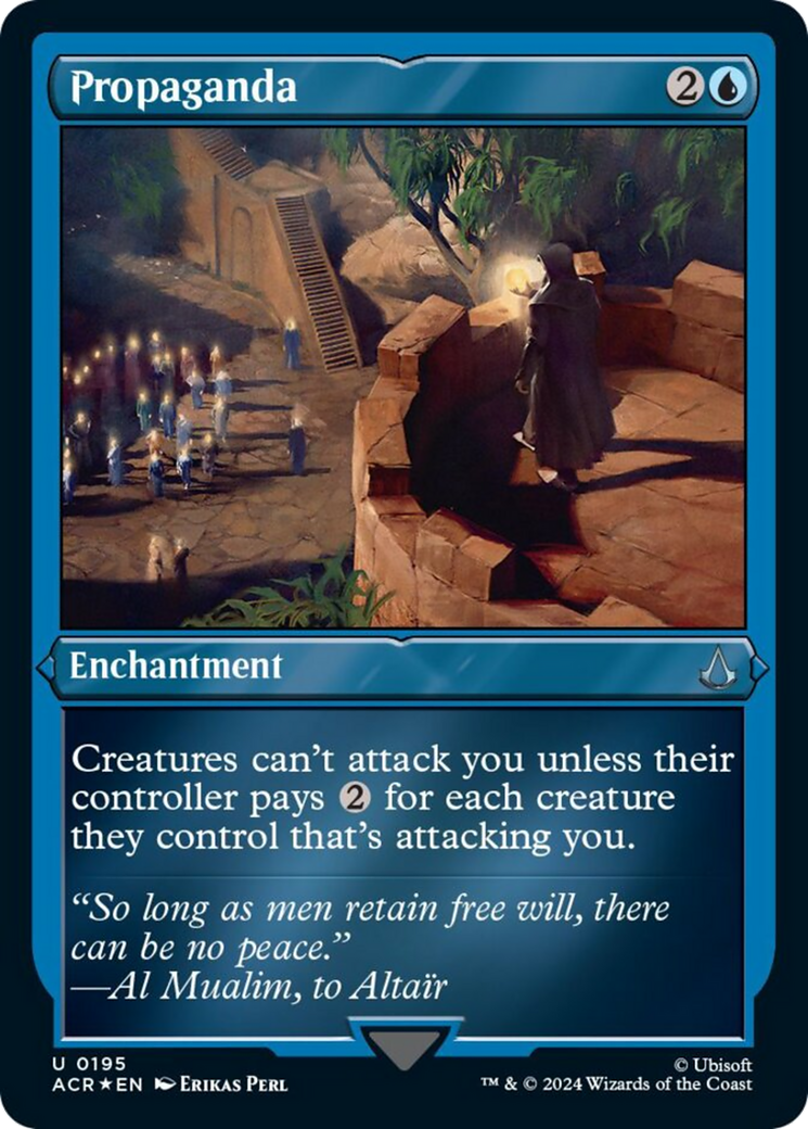 {C} Propaganda (Foil Etched) [Assassin's Creed][ACR 195]