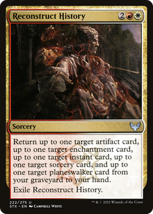 {C} Reconstruct History [Strixhaven: School of Mages][STX 222]