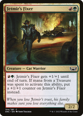 {C} Jetmir's Fixer [Streets of New Capenna][SNC 194]