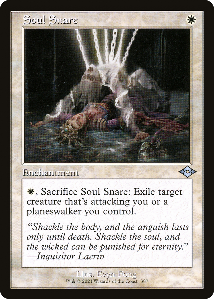 {C} Soul Snare (Retro Frame) (Foil) [Modern Horizons 2] [MH2 387]
