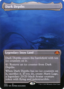 {R} Dark Depths (Borderless Alternate Art) [Dominaria Remastered][DMR 454]
