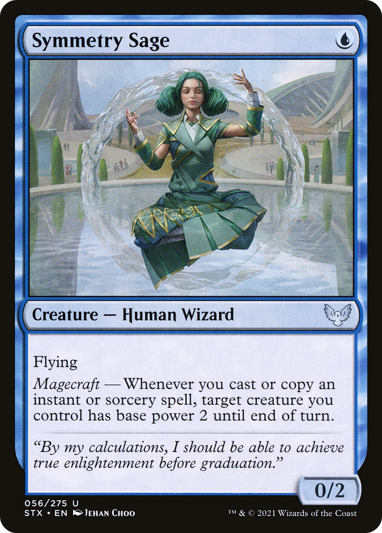 {C} Symmetry Sage [Strixhaven: School of Mages][STX 056]