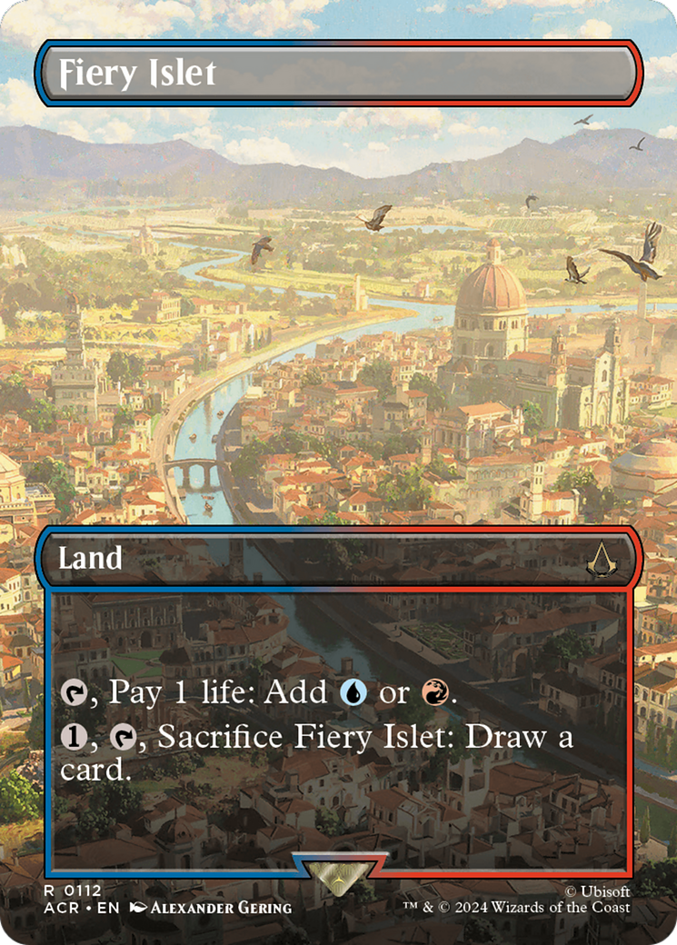 {R} Fiery Islet (Borderless) [Assassin's Creed][ACR 112]