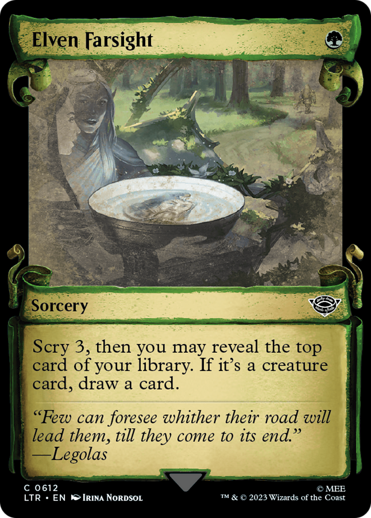 {C} Elven Farsight [The Lord of the Rings: Tales of Middle-Earth Showcase Scrolls][LTR 612]