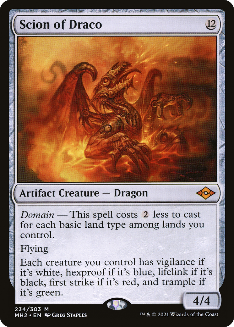 {R} Scion of Draco [Modern Horizons 2] [MH2 234]