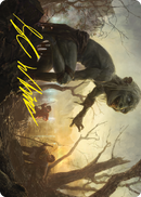 {A} Smeagol, Helpful Guide Art Card (Gold-Stamped Signature) [The Lord of the Rings: Tales of Middle-earth Art Series][GS ALTR 024]