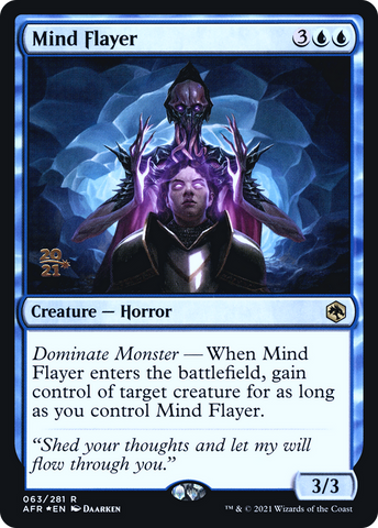 {R} Mind Flayer [Dungeons & Dragons: Adventures in the Forgotten Realms Prerelease Promos][PR AFR 063]