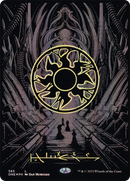 {B} Plains (365) (Oil Slick Raised Foil) [Phyrexia: All Will Be One][ONE 365]