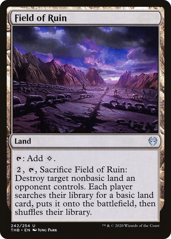 {C} Field of Ruin [Theros Beyond Death][THB 242]