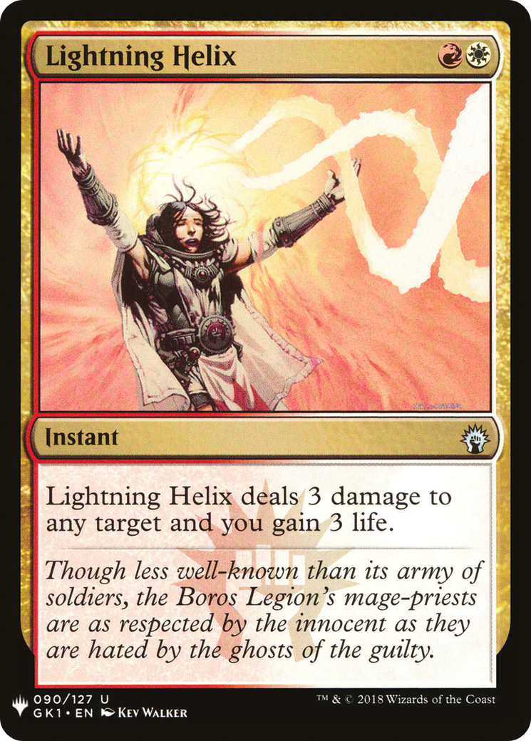 {C} Lightning Helix [Mystery Booster][LS GK1 090]