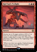 {R} Red Sun's Twilight (Promo Pack) [Phyrexia: All Will Be One Promos][PP ONE 145]