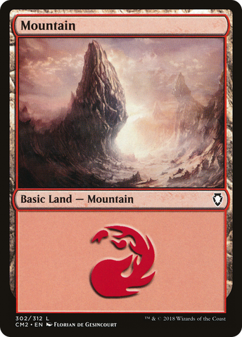 {B}[CM2 302] Mountain (302) [Commander Anthology Volume II]