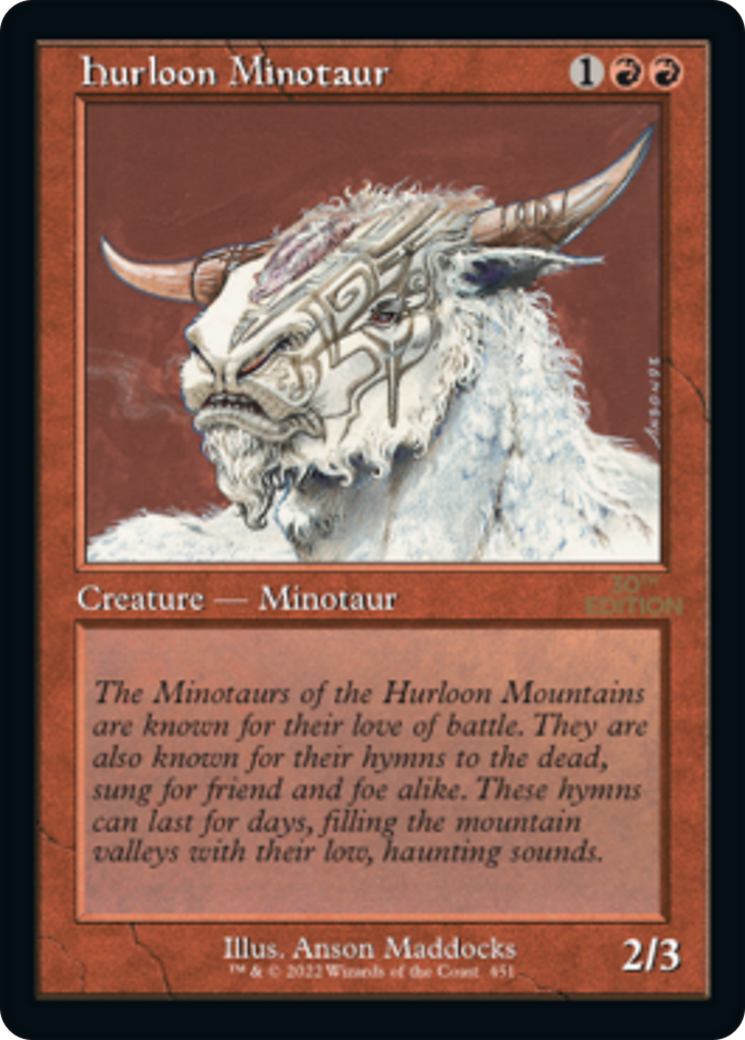 {C} Hurloon Minotaur (Retro) [30th Anniversary Edition][30A 451]
