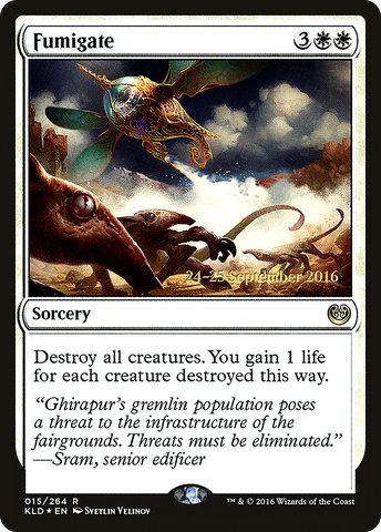 {R} Fumigate [Kaladesh Prerelease Promos][PR KLD 015]