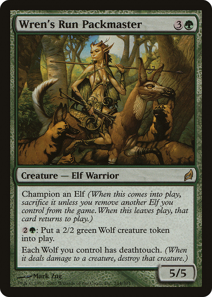{R} Wren's Run Packmaster [Lorwyn][LRW 244] - Misty Mountain Games