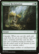 {C} Natural Reclamation [Commander Legends][CMR 245]
