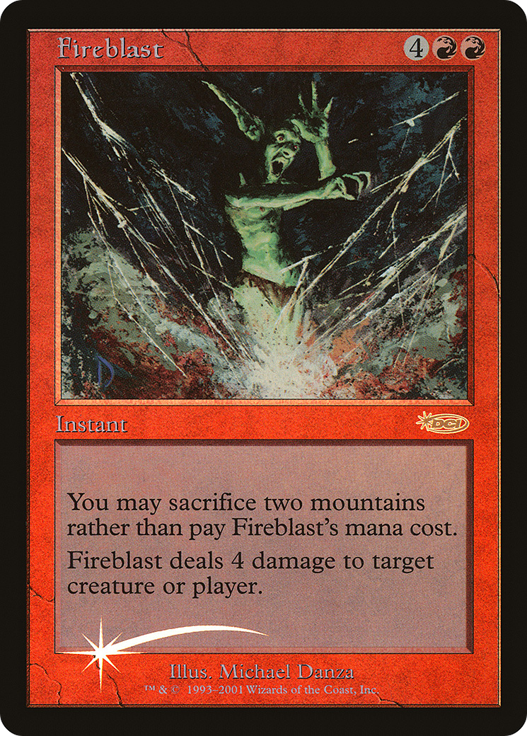 {R} Fireblast [Friday Night Magic 2001][PA F01 012] - Misty Mountain Games