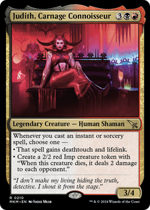 {@R} Judith, Carnage Connoisseur [Murders at Karlov Manor][MKM 210]
