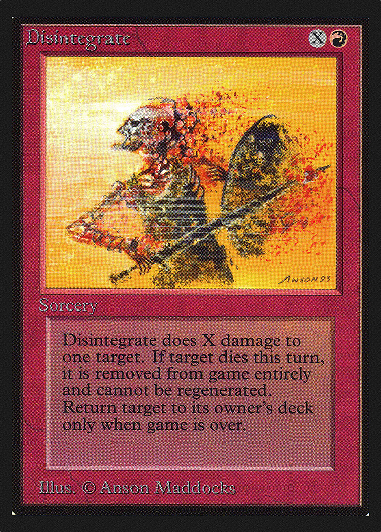 {C} Disintegrate [International CollectorsÃ¢Â€Â™ Edition][GB CEI 141]