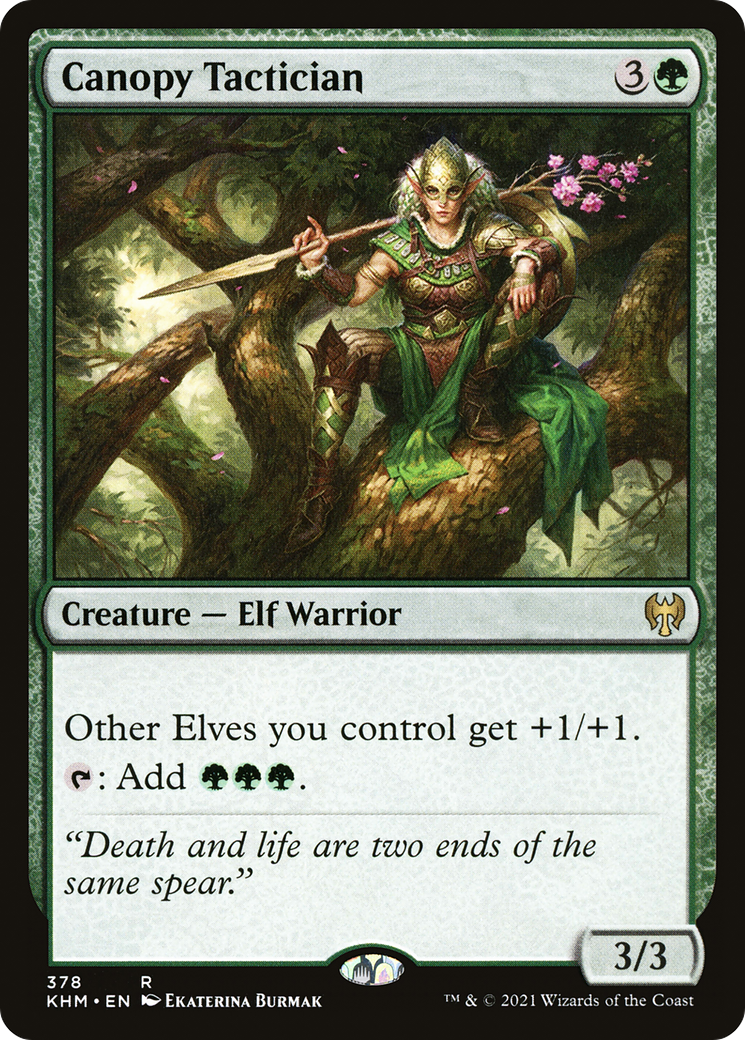 {R} Canopy Tactician [Kaldheim][KHM 378]