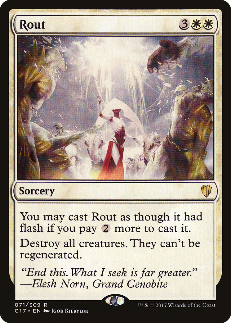 {R} Rout [Commander 2017][C17 071]