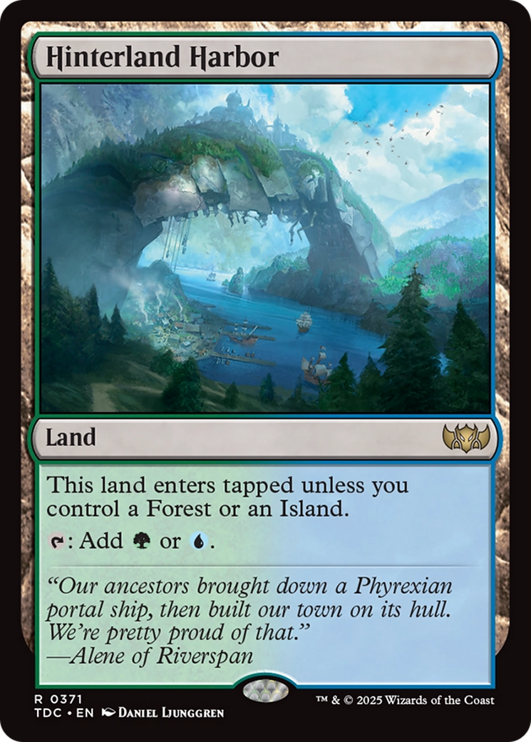 {R} Hinterland Harbor [Tarkir: Dragonstorm Commander][TDC 371]