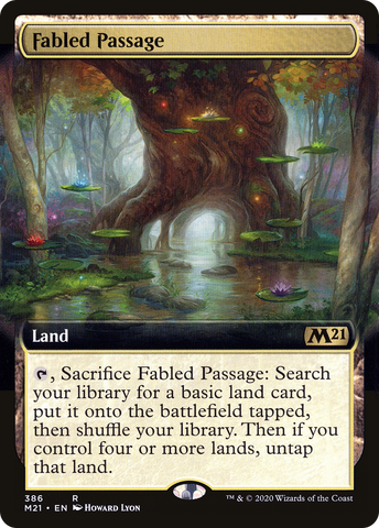 {R} Fabled Passage (Extended Art) [Core Set 2021][M21 386]