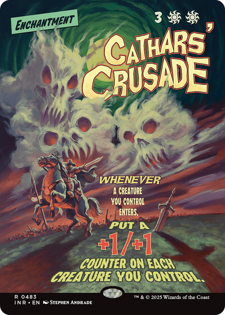 {R} Cathars' Crusade (Showcase) [Innistrad Remastered][INR 483]