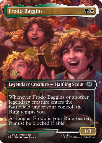 {C} Frodo Baggins [The Lord of the Rings: Tales of Middle-Earth Prerelease Promos][PR LTR 404]