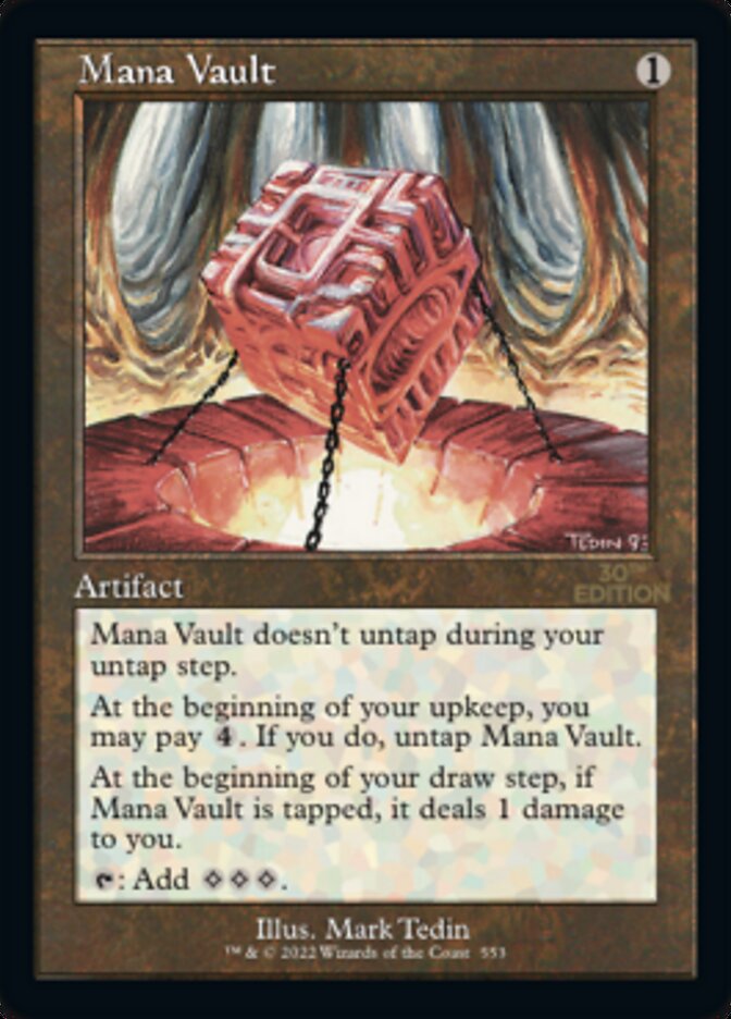 {R} Mana Vault (Retro) [30th Anniversary Edition][30A 553]