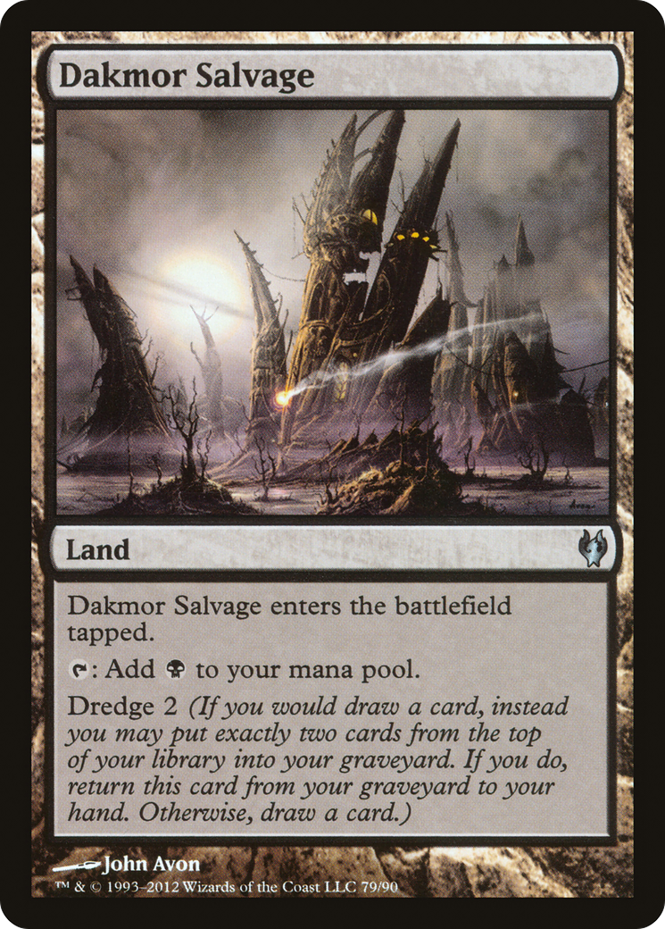 {C} Dakmor Salvage [Duel Decks: Izzet vs. Golgari][DDJ 079]