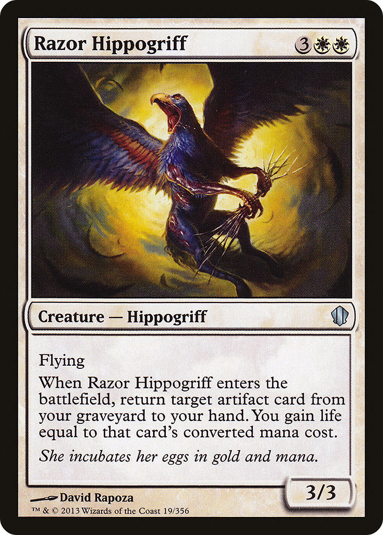 {C} Razor Hippogriff [Commander 2013][C13 019] - Misty Mountain Games