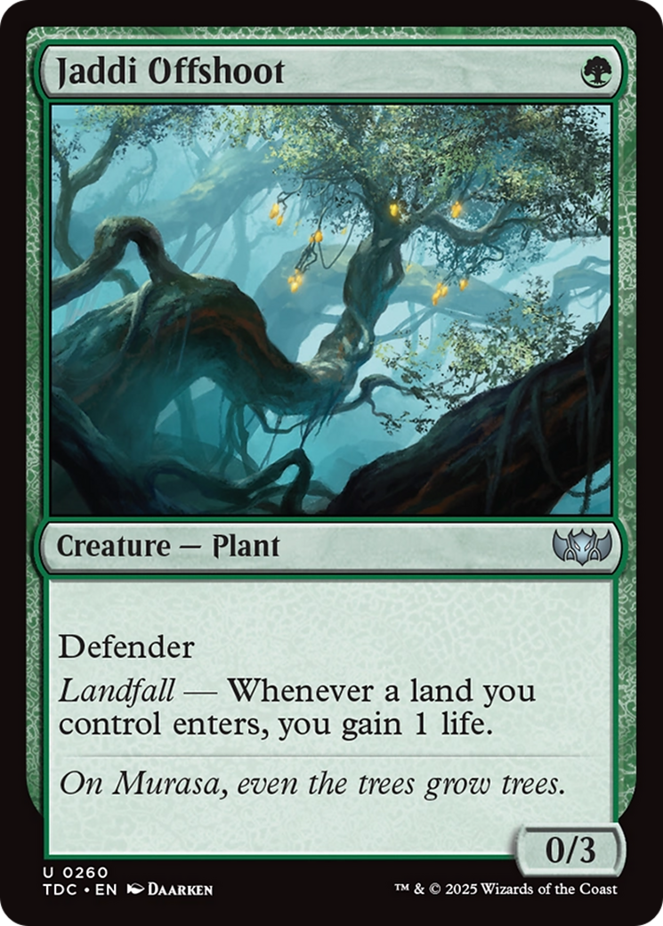 {C} Jaddi Offshoot [Tarkir: Dragonstorm Commander][TDC 260]