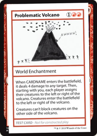 {R} Problematic Volcano (2021 Edition) [Mystery Booster Playtest Cards][CMB1 060]
