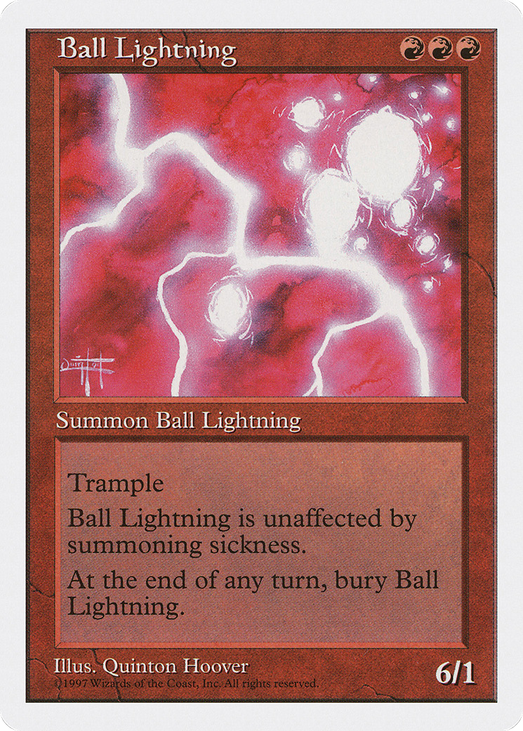 {R} Ball Lightning [Fifth Edition][5ED 210] - Misty Mountain Games