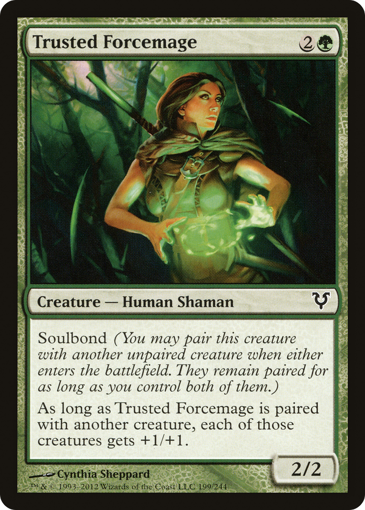 {C} Trusted Forcemage [Avacyn Restored][AVR 199]