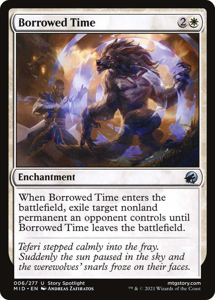 {C} Borrowed Time [Innistrad: Midnight Hunt][MID 006]