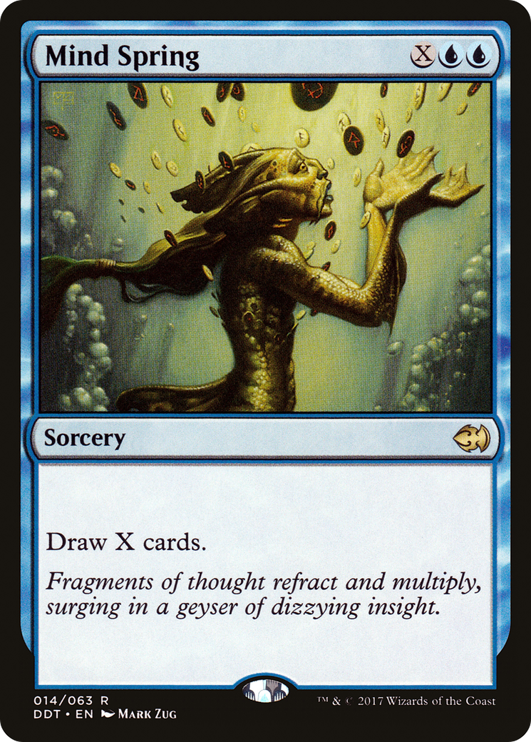 {R} Mind Spring [Duel Decks: Merfolk vs. Goblins][DDT 014] - Misty Mountain Games