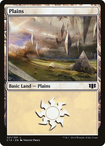 {B}[C14 321] Plains (321) [Commander 2014]