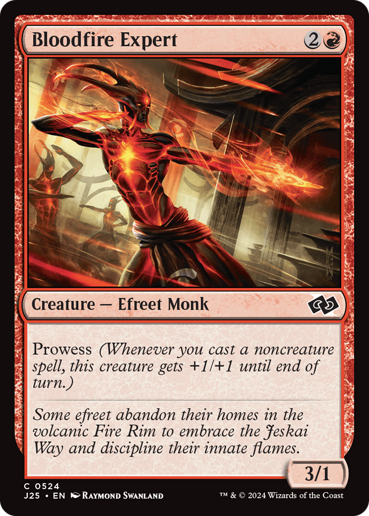 {C} Bloodfire Expert [Foundations Jumpstart][J25 524]