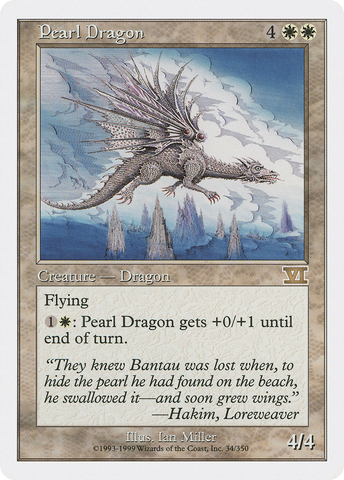 {R} Pearl Dragon [Classic Sixth Edition][6ED 034]