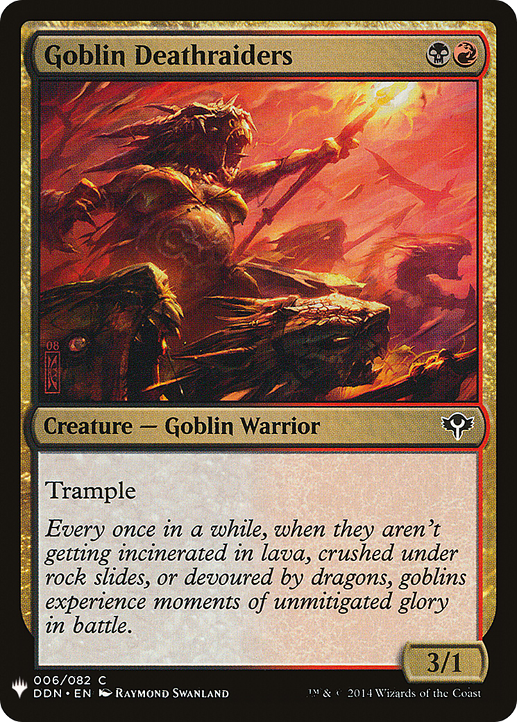 {C} Goblin Deathraiders [Mystery Booster][LS DDN 006]