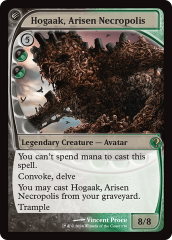 {R} Hogaak, Arisen Necropolis (Future Sight) [Mystery Booster 2][MB2 136]
