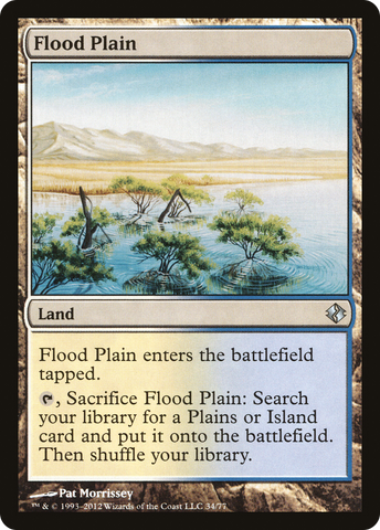{C} Flood Plain [Duel Decks: Venser vs. Koth][DDI 034]