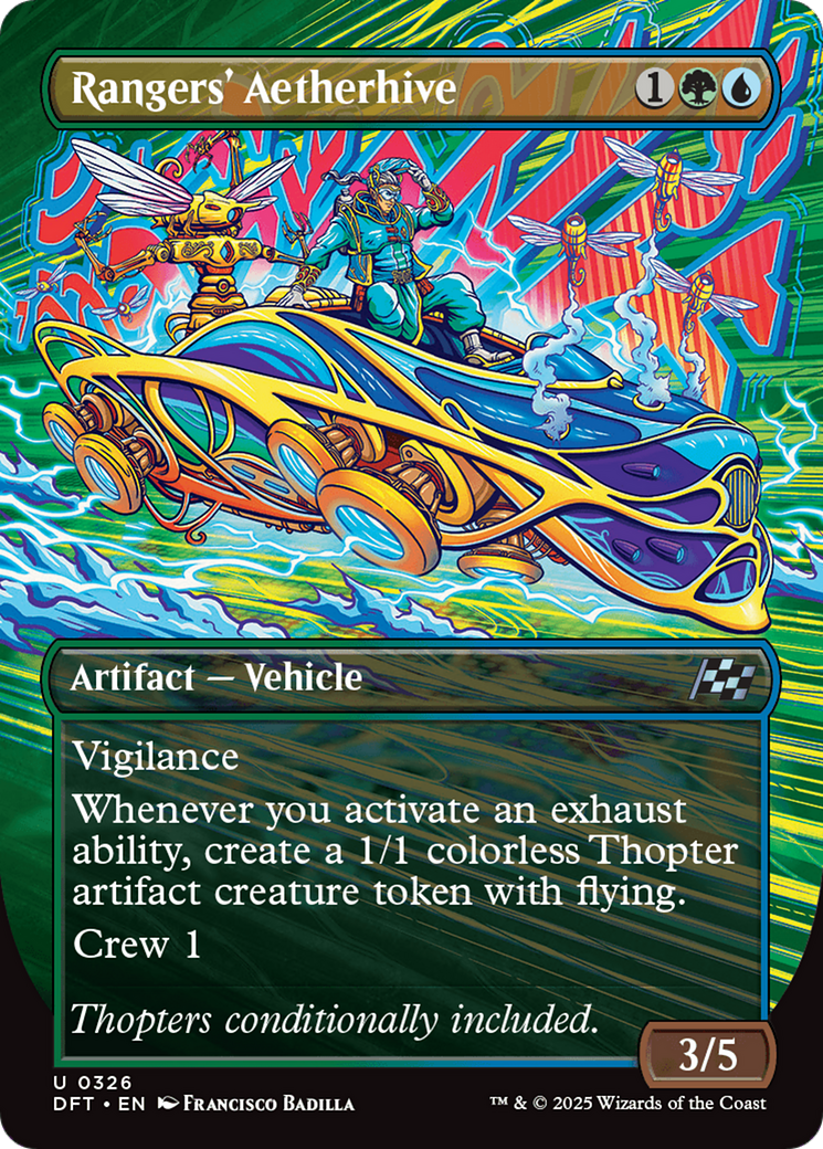 {@C} Rangers' Aetherhive (Borderless) [Aetherdrift][DFT 326]